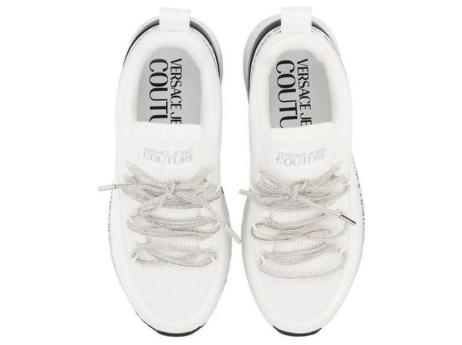 Baskets Versace Dynamic Blanches - vue 8