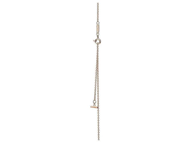 Tiffany & Co Pendente Smile Medium Oro Rosa Arancione - vista 10