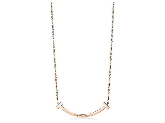 Tiffany & Co Pendente Smile Medium Oro Rosa Arancione - vista 7