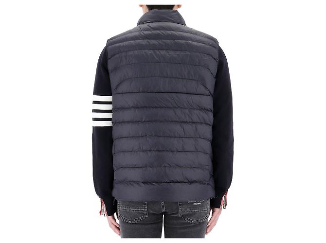 Ralph Lauren Red Pony bestickte Steppweste Schwarz - Ansicht 4