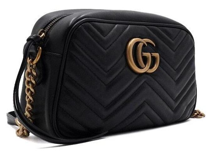 Gucci Picca borsa a tracolla e crossbody matelassé con catena - vista 3
