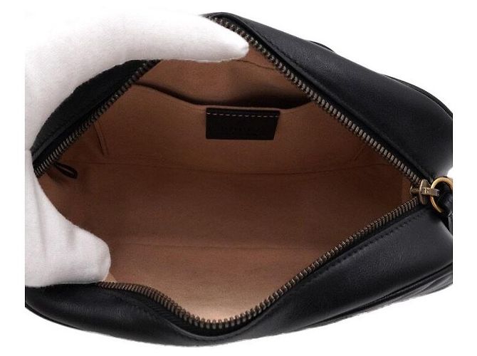 Gucci Picca borsa a tracolla e crossbody matelassé con catena - vista 5