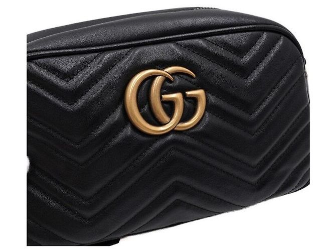 Gucci Picca borsa a tracolla e crossbody matelassé con catena - vista 8