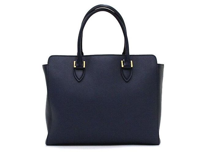 Prada Sac Tote en cuir Saffiano avec logo doré - vue 4