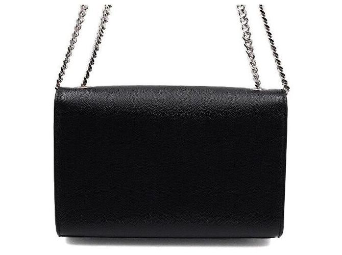 Saint Laurent Borsa a tracolla e crossbody Classic Kate Small Monogram con catena in metallo - vista 5