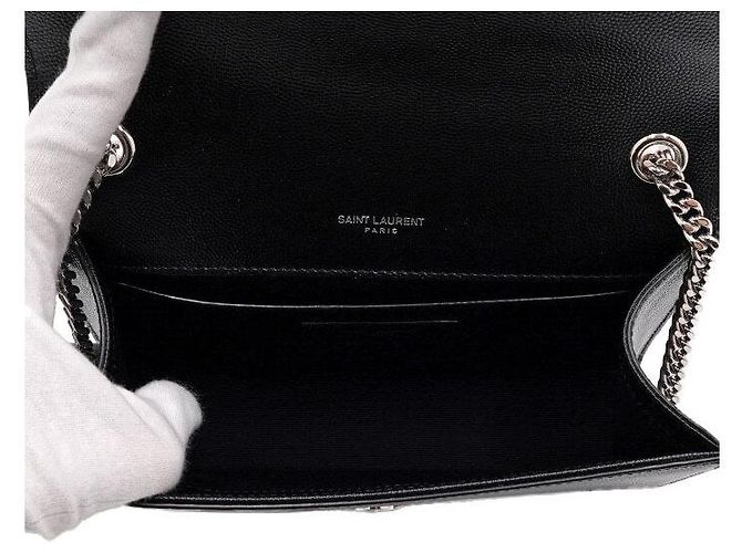 Saint Laurent Borsa a tracolla e crossbody Classic Kate Small Monogram con catena in metallo - vista 6