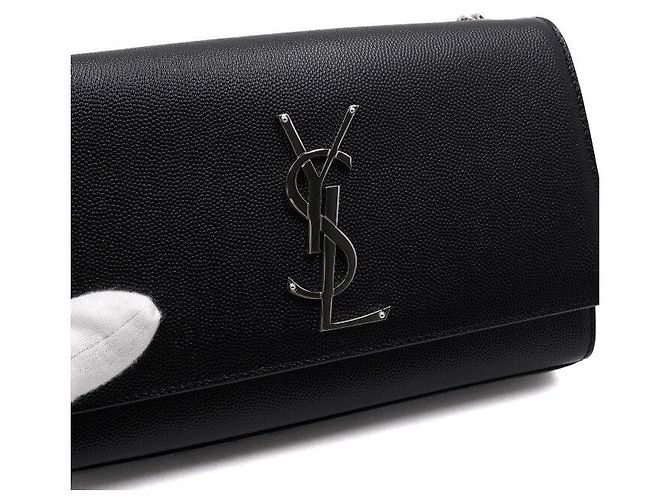 Saint Laurent Borsa a tracolla e crossbody Classic Kate Small Monogram con catena in metallo - vista 9