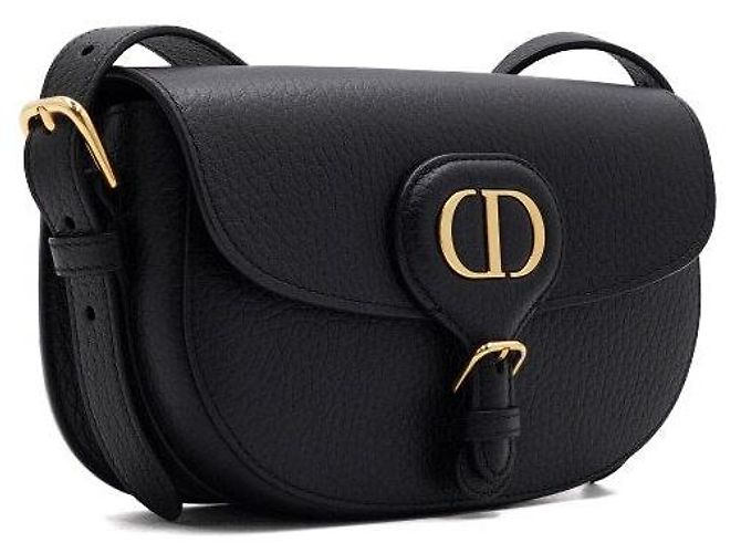 Dior Borsa a tracolla Bobby East-West in pelle grana nera Nero - vista 4
