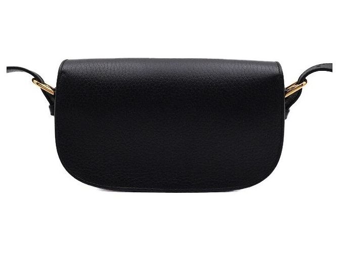 Dior Borsa a tracolla Bobby East-West in pelle grana nera Nero - vista 5