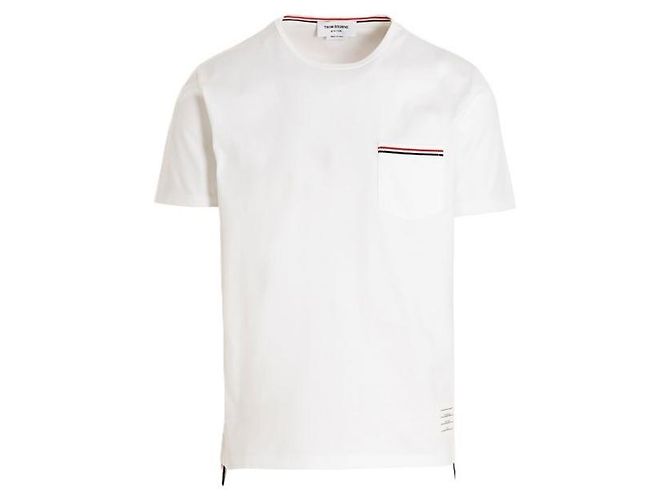 Thom Browne T-shirt en jersey avec poche - vue 3