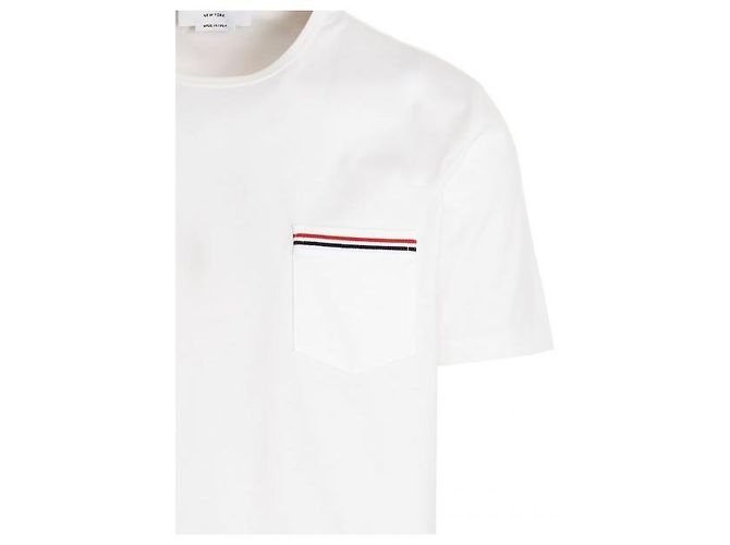 Thom Browne T-shirt en jersey avec poche - vue 5