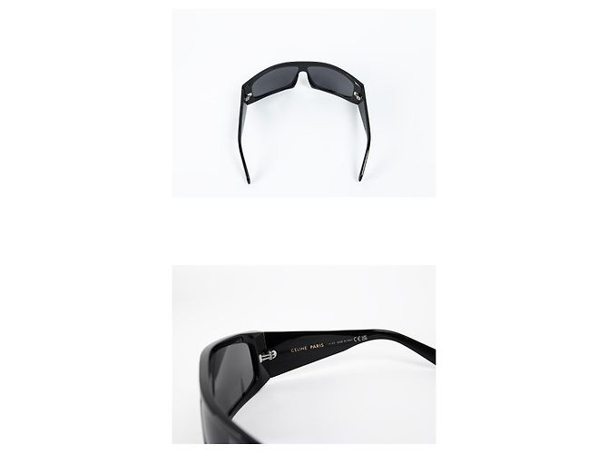 Céline Occhiali da sole in acetato monocromatici - vista 2
