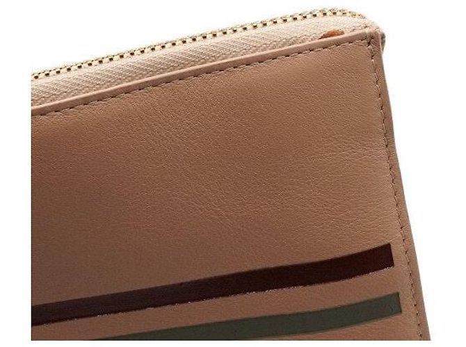 Chloé Borsa pochette a righe in pelle da donna Arancione - vista 11