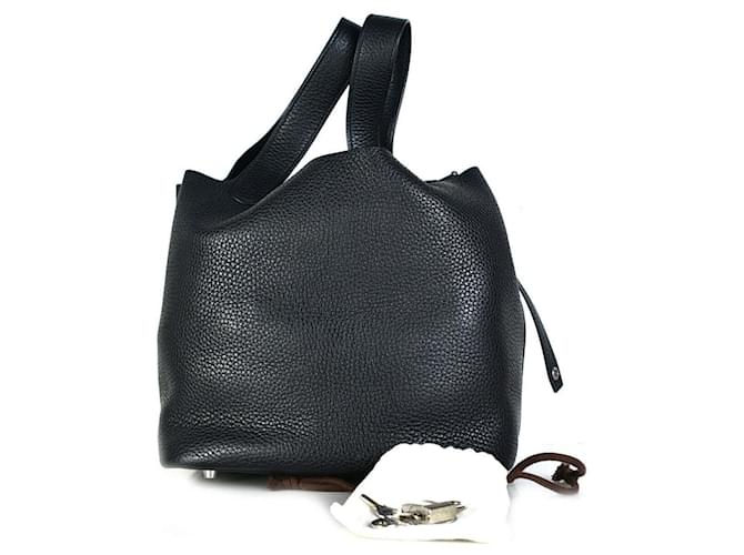 Hermès Bolso Picotin Negro - vista 5