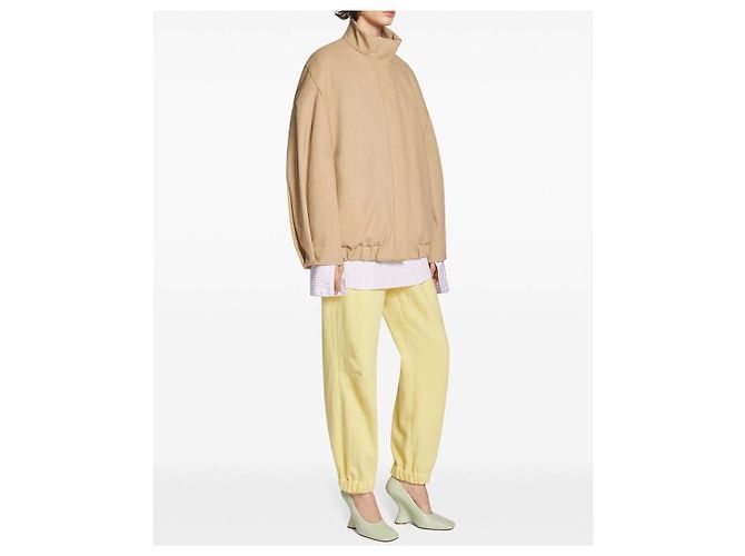 Dries Van Noten VOLES Loose Fit Jacke Camel Orange - Ansicht 10
