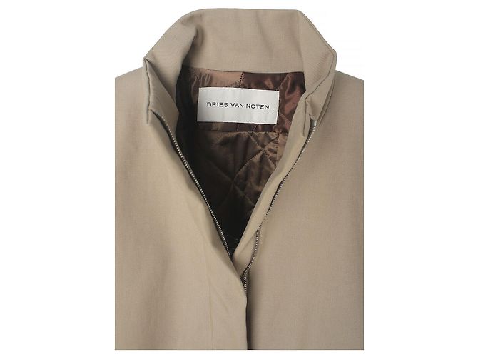 Dries Van Noten VOLES Loose Fit Jacke Camel Orange - Ansicht 3
