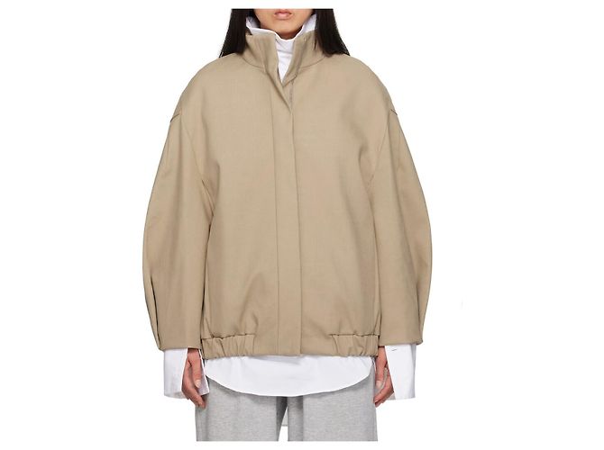 Dries Van Noten VOLES Loose Fit Jacke Camel Orange - Ansicht 8