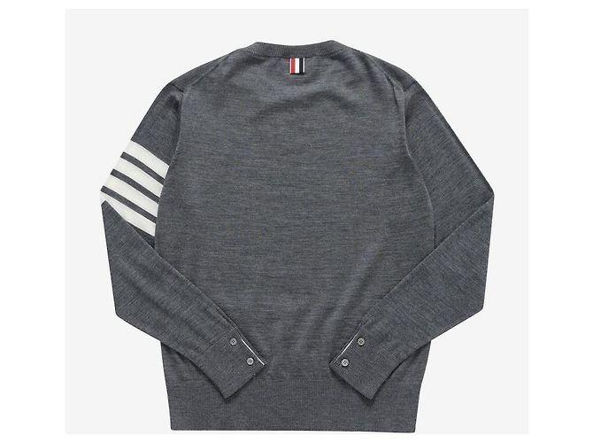 Thom Browne Men's Knit with Stripe - view 4