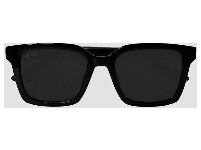 Gucci Occhiali da sole Asian Fit Acetato Nero Unisex - vista 11