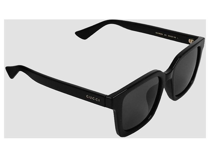Gucci Occhiali da sole Asian Fit Acetato Nero Unisex - vista 13