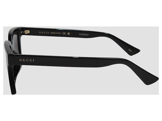Gucci Occhiali da sole Asian Fit Acetato Nero Unisex - vista 15