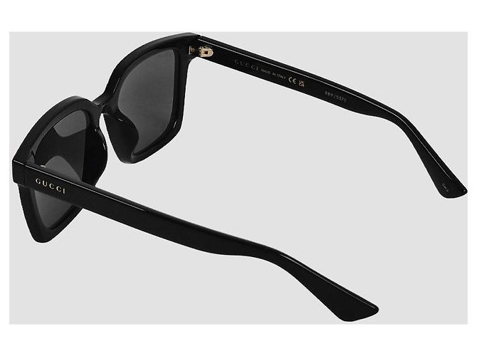Gucci Occhiali da sole Asian Fit Acetato Nero Unisex - vista 16