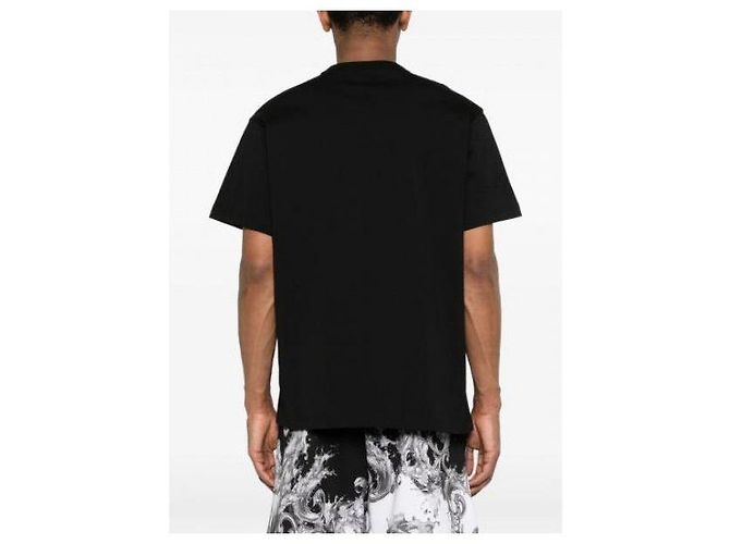 Versace T-Shirt mit Couture-Logo-Print Schwarz - Ansicht 7