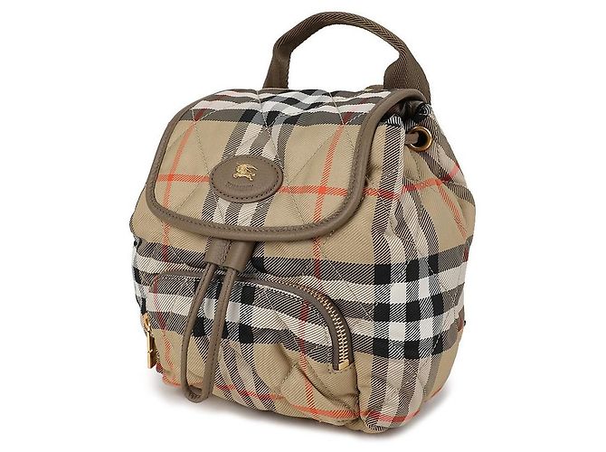 Burberry Mini Horseshoe Rucksack Braun - Ansicht 4