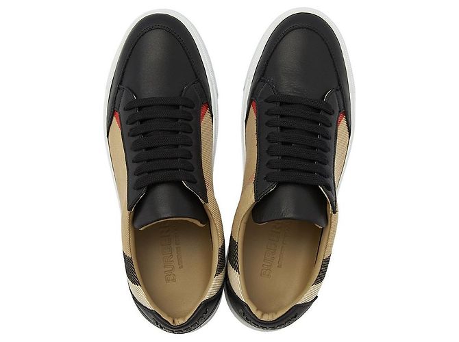 Burberry Sneakers da donna House Check NEW SALMOND Multicolore - vista 3