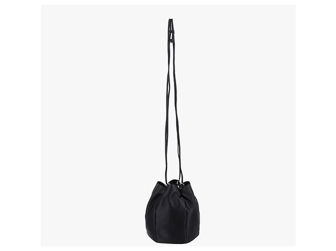 Prada Mini Bucket Schultertasche Schwarz - Ansicht 7