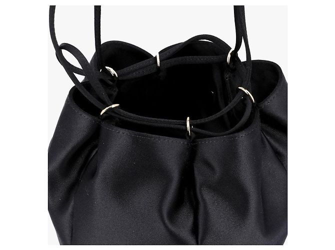 Prada Mini Bucket Schultertasche Schwarz - Ansicht 9
