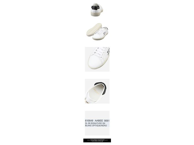 Saint Laurent Sneakers classiche ricamate da donna AABEE Multicolore - vista 3