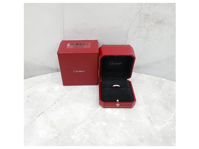 Cartier Ehering aus Roségold mit Diamanten Pink - Ansicht 8