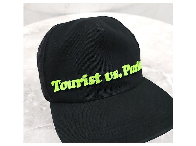 Louis Vuitton Gorra de malla Monogram Tourist Negro - vista 5