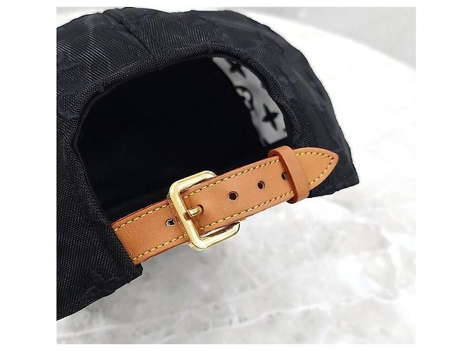 Louis Vuitton Gorra de malla Monogram Tourist Negro - vista 7