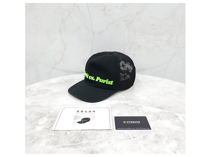 Louis Vuitton Gorra de malla Monogram Tourist Negro - vista 9