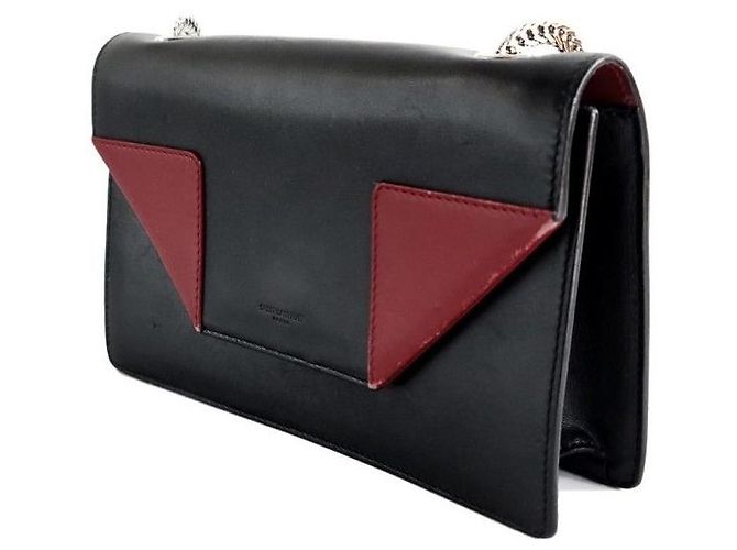 Saint Laurent Borsa a tracolla Betty Rosso - vista 2