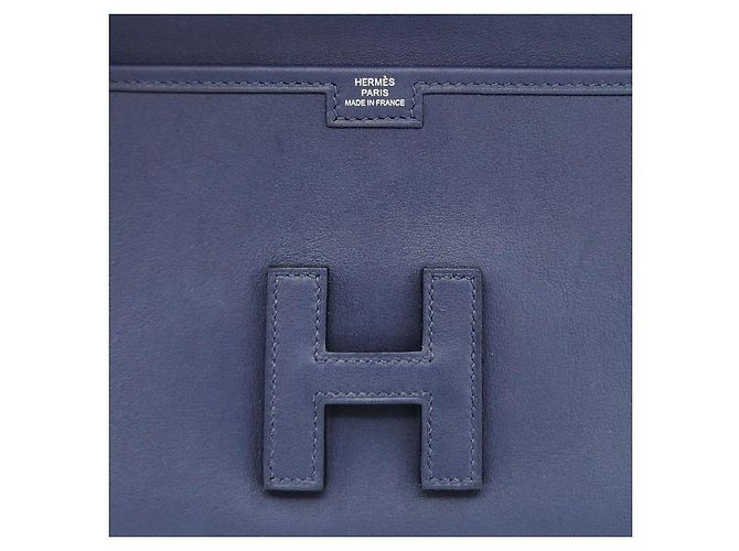 Hermès Clutch Gizeh Azul - vista 5