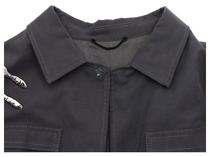 Louis Vuitton Giacca in denim ricamata Multi Tool da uomo Marrone - vista 5