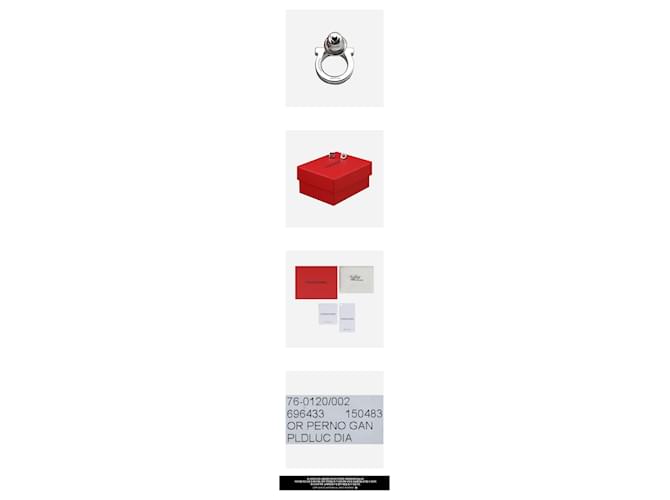 Salvatore Ferragamo Orecchini Gancini Small Silver Argento - vista 3