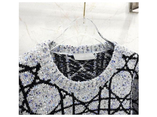 Dior Camisola de jacquard em cashmere - vista 3