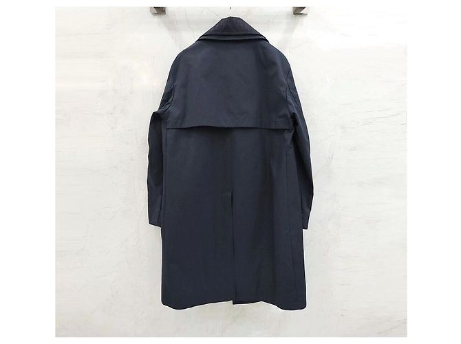 Dior Cappotto lungo tecnico con collo removibile in jacquard Oblique - vista 2
