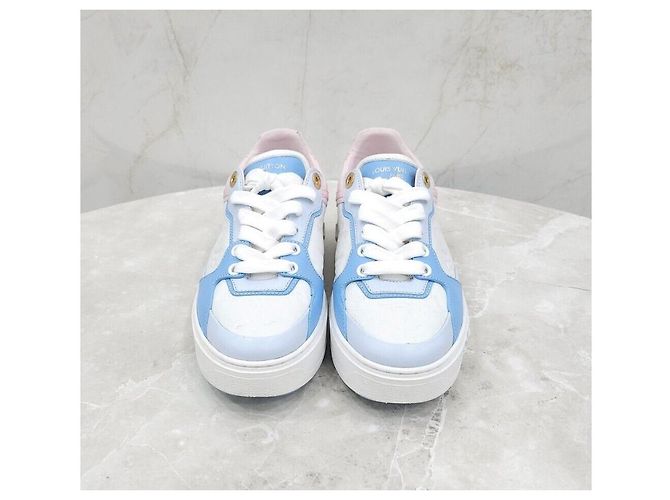 Louis Vuitton Zapatillas Monogram Multi Timeout Plata - vista 2
