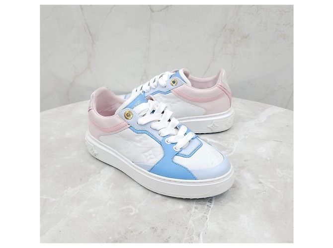 Louis Vuitton Zapatillas Monogram Multi Timeout Plata - vista 3