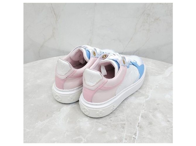 Louis Vuitton Zapatillas Monogram Multi Timeout Plata - vista 5
