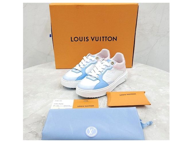 Louis Vuitton Zapatillas Monogram Multi Timeout Plata - vista 6
