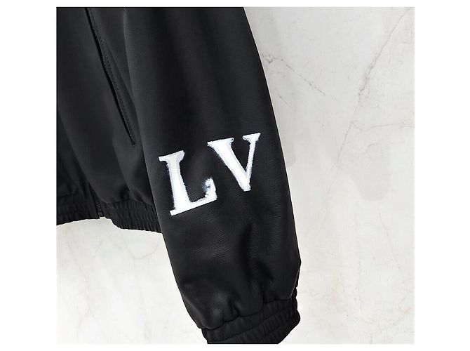 Louis Vuitton Monogram Shibori Reversible Mixed Leather Blouson Jacket Silvery - view 7
