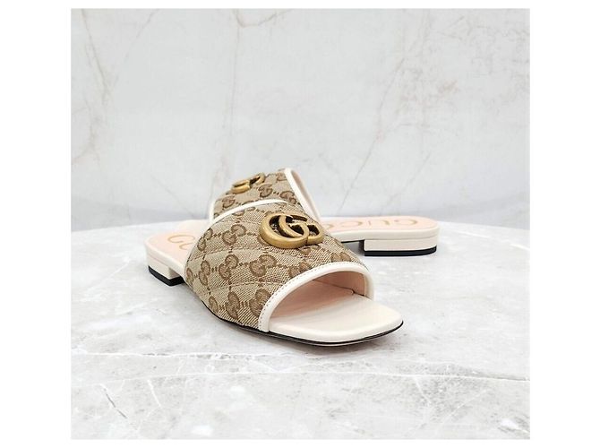 Gucci Sandali Slide Matelassé - vista 3