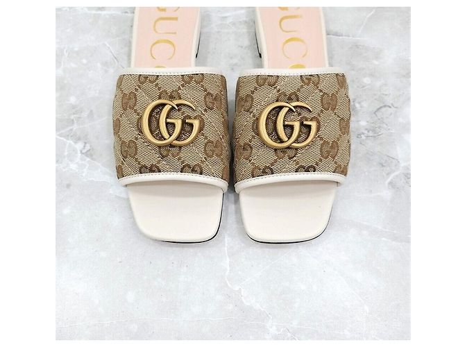 Gucci Sandali Slide Matelassé - vista 6