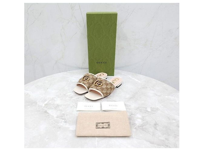 Gucci Sandali Slide Matelassé - vista 8
